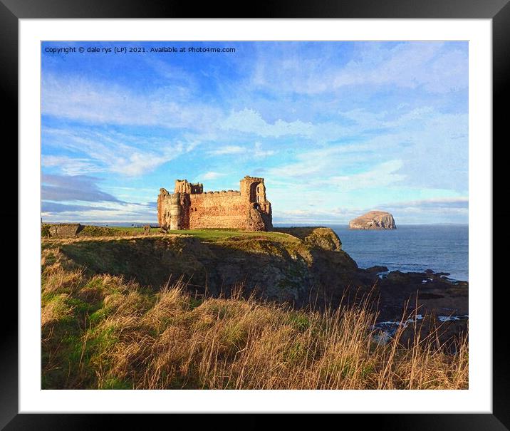 tantallon castle   Framed Mounted Print by dale rys (LP)