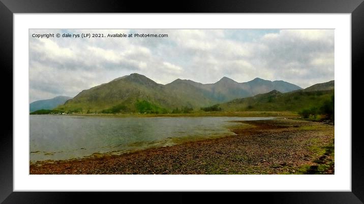kintail-scotland Framed Mounted Print by dale rys (LP)