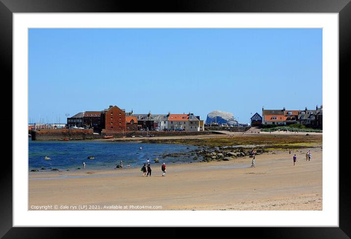 north berwick  Framed Mounted Print by dale rys (LP)