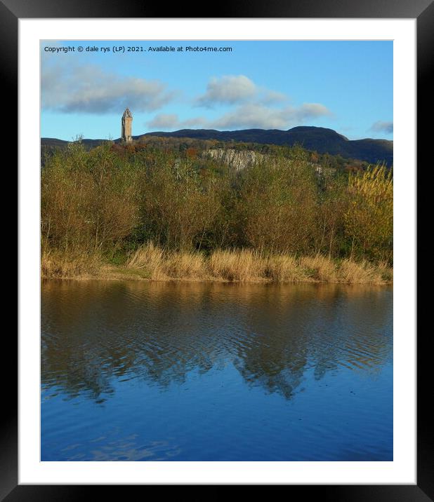 wallace monument Framed Mounted Print by dale rys (LP)