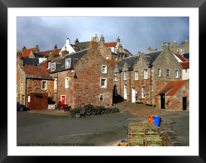 the heart of crail Framed Mounted Print by dale rys (LP)
