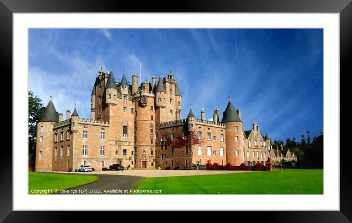 GLAMIS CASTLE Framed Mounted Print by dale rys (LP)