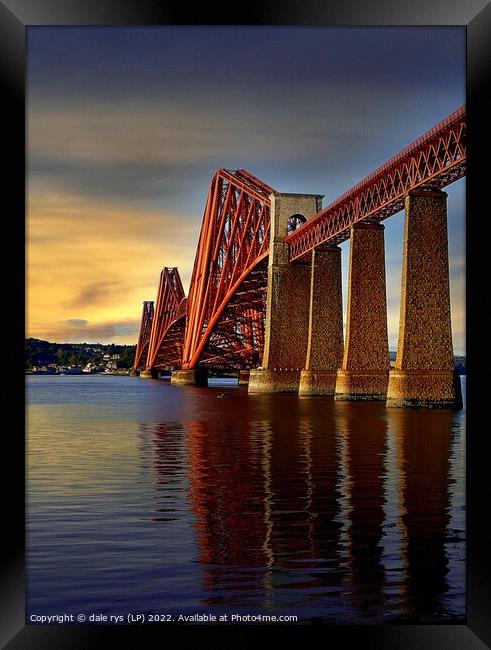 Forth Bridge Framed Print by dale rys (LP)