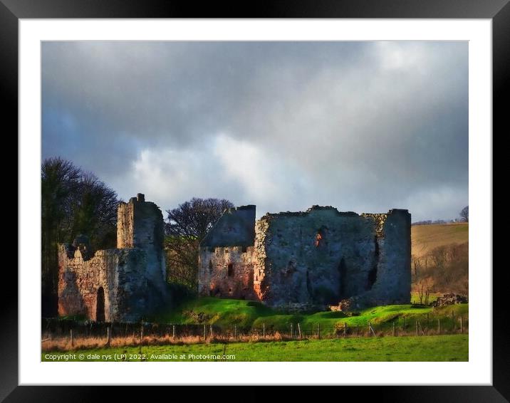 hailes castle Framed Mounted Print by dale rys (LP)