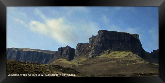 QUIRAING 2 Framed Print by dale rys (LP)