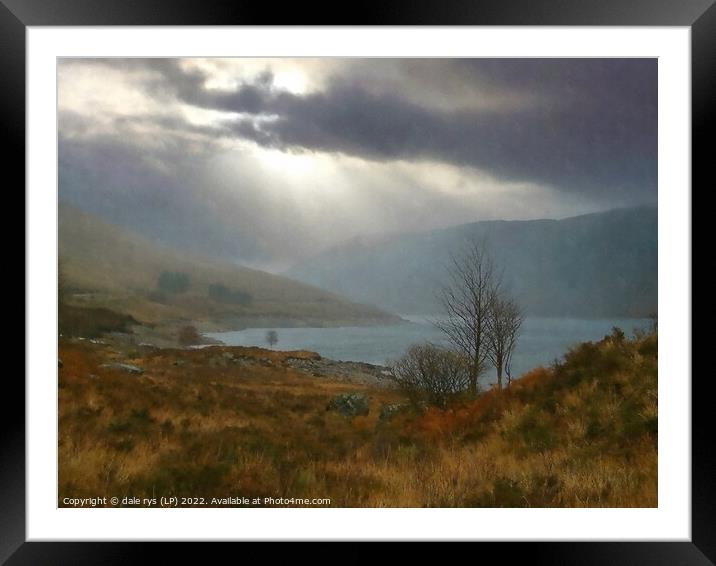 loch cluanie 2 Framed Mounted Print by dale rys (LP)