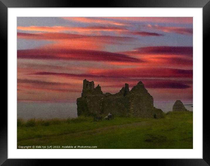 dunure castle  Framed Mounted Print by dale rys (LP)
