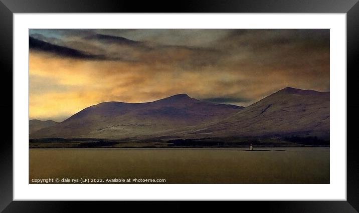 isle of mull    Framed Mounted Print by dale rys (LP)