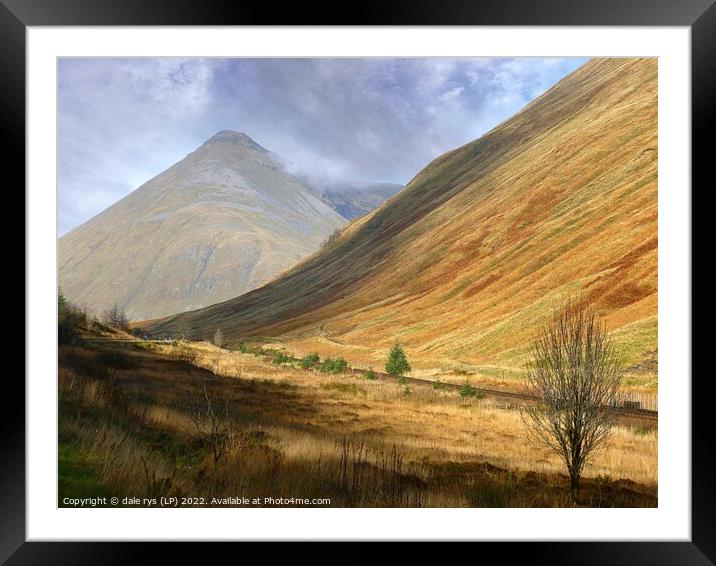 tyndrum scotland    Framed Mounted Print by dale rys (LP)