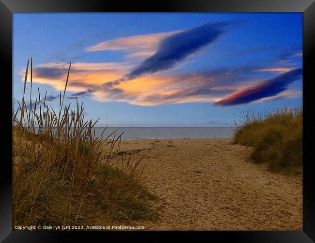 NORTH OF SCOTLAND.. MORAY FIRTH Framed Print by dale rys (LP)