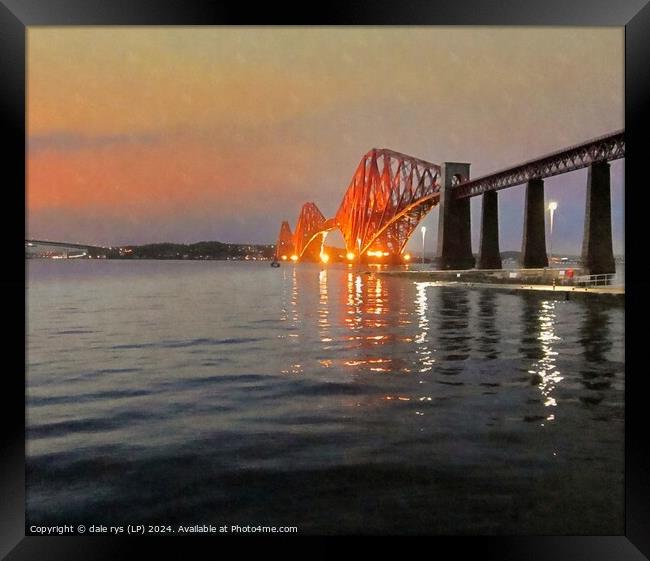 SOUTH QUEENSFERRY Framed Print by dale rys (LP)