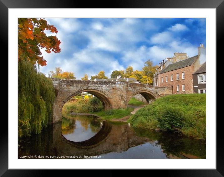 SCOTTISH BORDERS Framed Mounted Print by dale rys (LP)