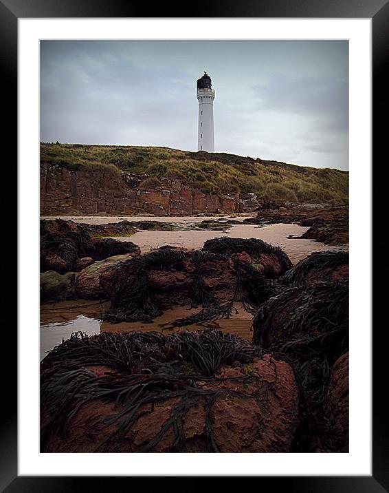 COVESEA LIGHTHOUSE 2 Framed Mounted Print by dale rys (LP)