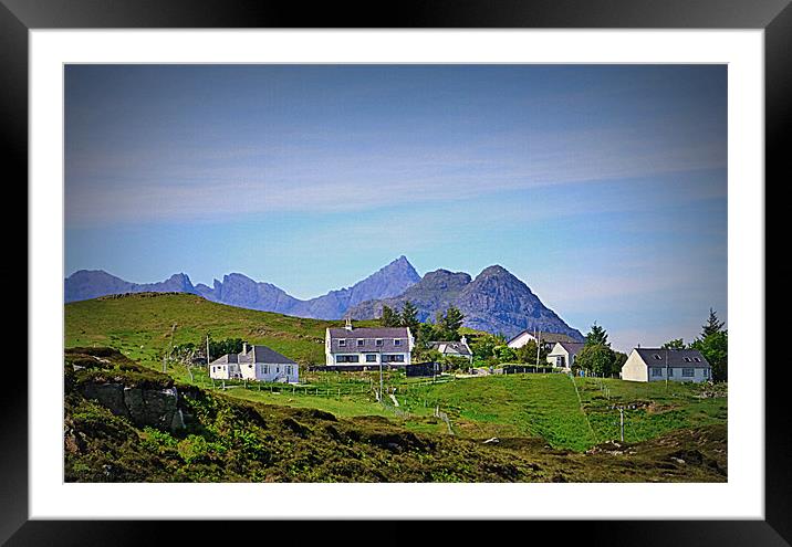 isle of skye Framed Mounted Print by dale rys (LP)