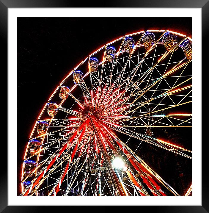 the wheel Framed Mounted Print by dale rys (LP)
