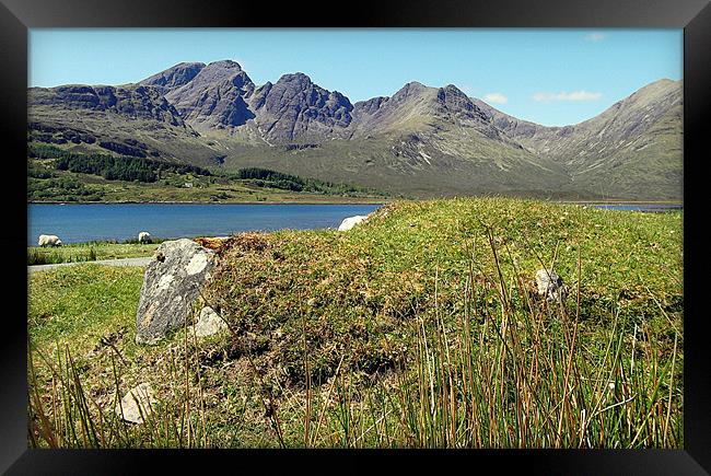 isle of skye 3 Framed Print by dale rys (LP)