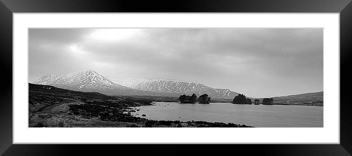 corrour Framed Mounted Print by dale rys (LP)