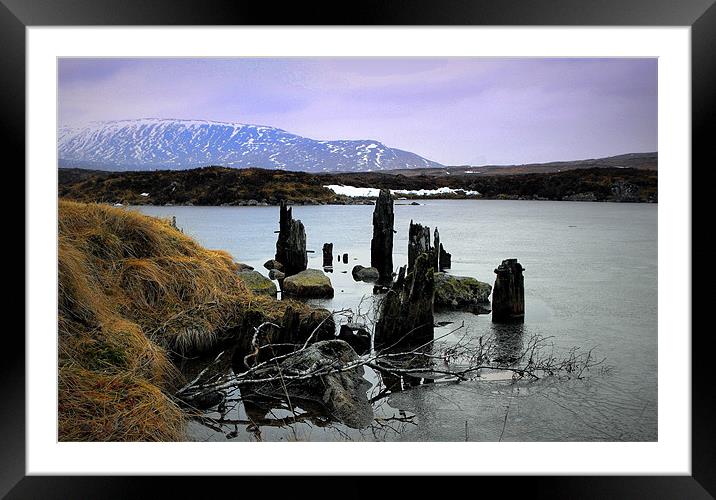 highland winter 2 Framed Mounted Print by dale rys (LP)