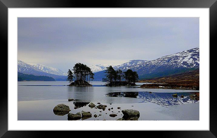 loch reflections Framed Mounted Print by dale rys (LP)
