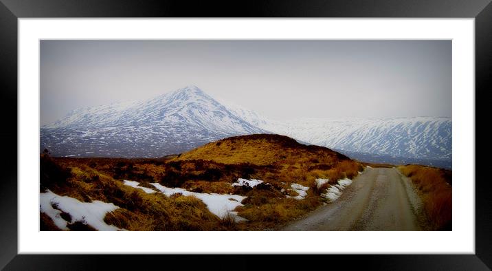 scenic corrour Framed Mounted Print by dale rys (LP)