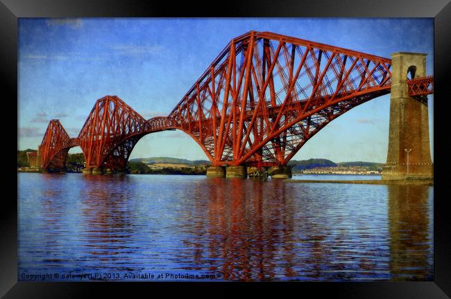 forth railbridge Framed Print by dale rys (LP)