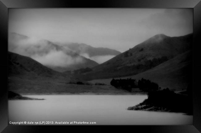 highland mist2 Framed Print by dale rys (LP)