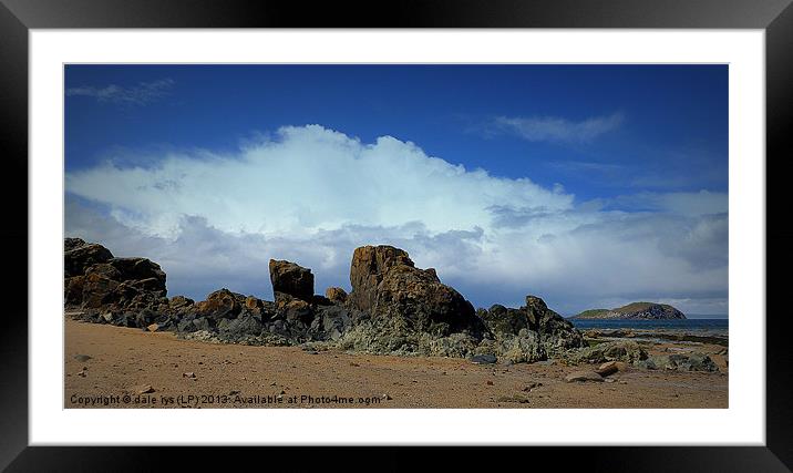 north berwick beach2 Framed Mounted Print by dale rys (LP)