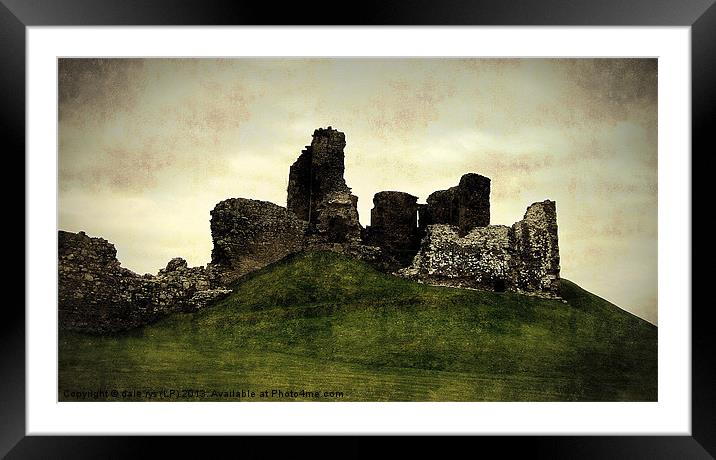 duffus castle Framed Mounted Print by dale rys (LP)