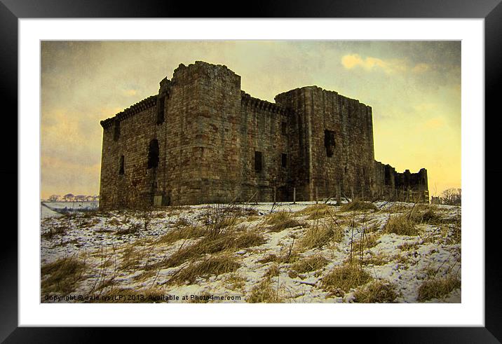 crichton castle Framed Mounted Print by dale rys (LP)