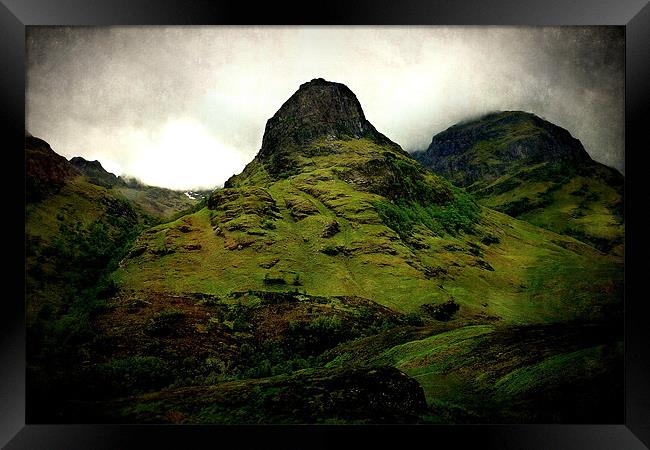 the highlands Framed Print by dale rys (LP)