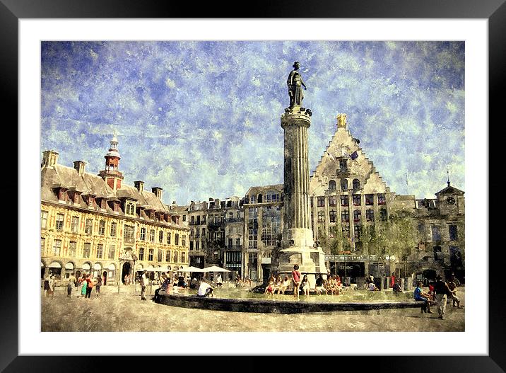 lille france Framed Mounted Print by dale rys (LP)