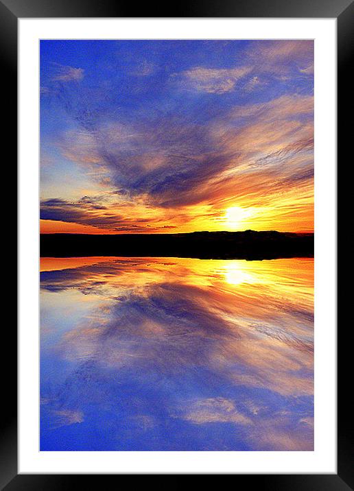 reflect on this2 Framed Mounted Print by dale rys (LP)