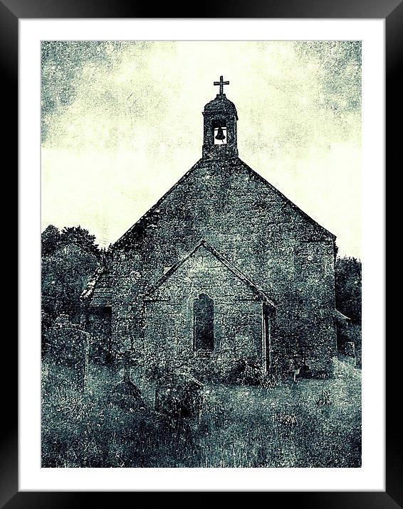 ol blues church Framed Mounted Print by dale rys (LP)