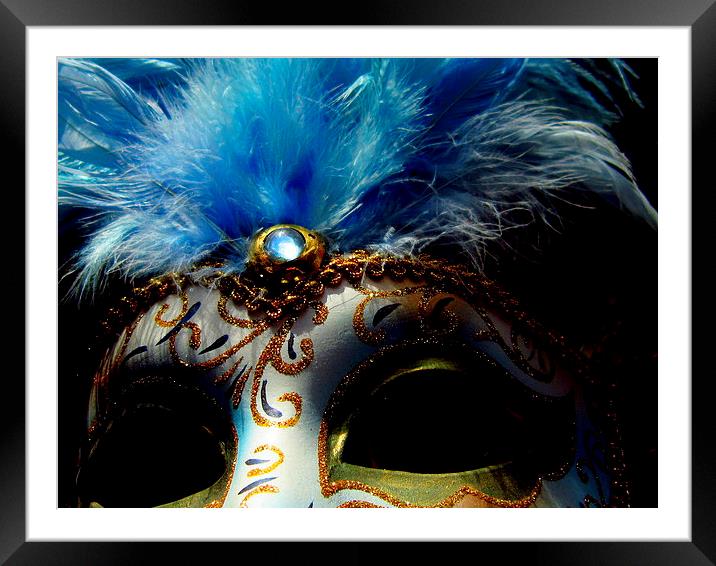 mardi gras Framed Mounted Print by dale rys (LP)