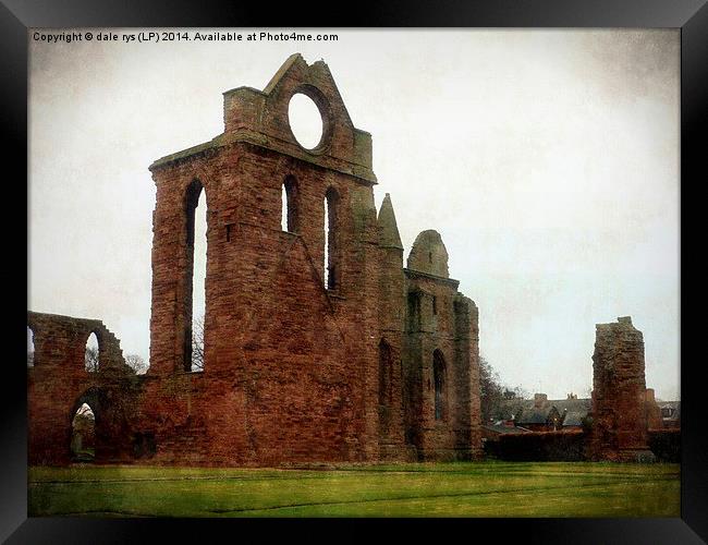 arbroath abbey Framed Print by dale rys (LP)