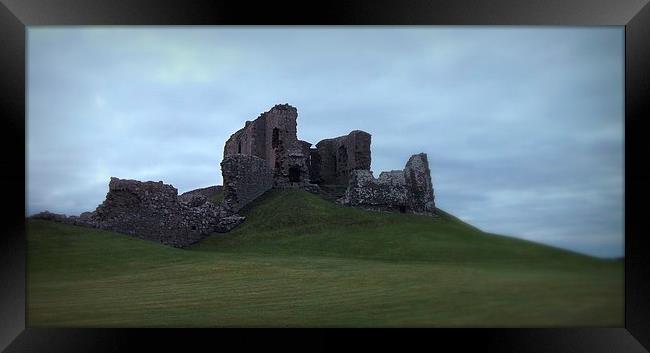 duffus castle Framed Print by dale rys (LP)