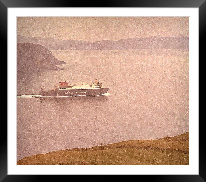 early morning skye Framed Mounted Print by dale rys (LP)