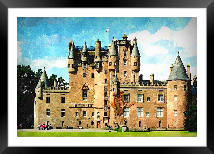  glamis castle Framed Mounted Print by dale rys (LP)