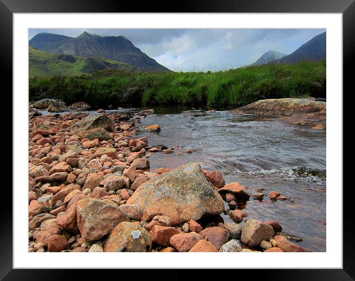  GLEN ETIVE.. Framed Mounted Print by dale rys (LP)