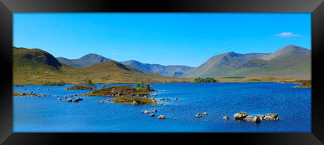  highland landscape Framed Print by dale rys (LP)