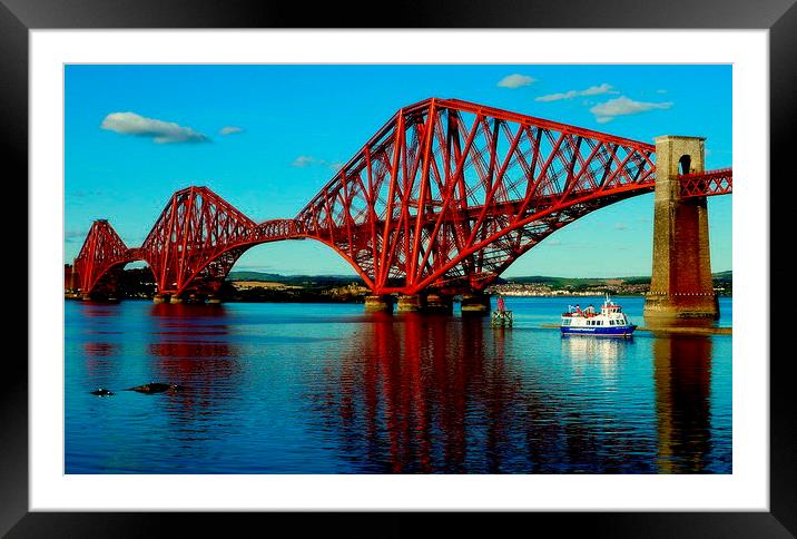  down at queensferry Framed Mounted Print by dale rys (LP)