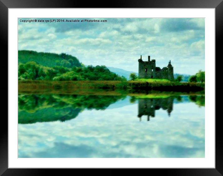  kilchurn castle   Framed Mounted Print by dale rys (LP)