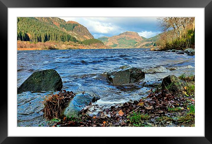  highland landscape     Framed Mounted Print by dale rys (LP)