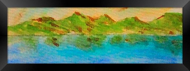  highland landscape    Framed Print by dale rys (LP)