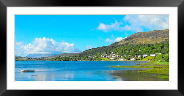  portree,skye Framed Mounted Print by dale rys (LP)