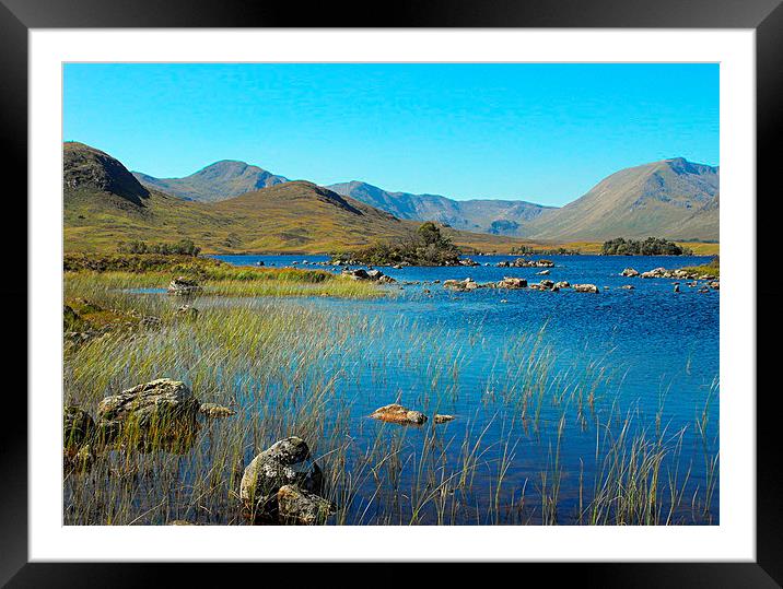  highland landscape     Framed Mounted Print by dale rys (LP)