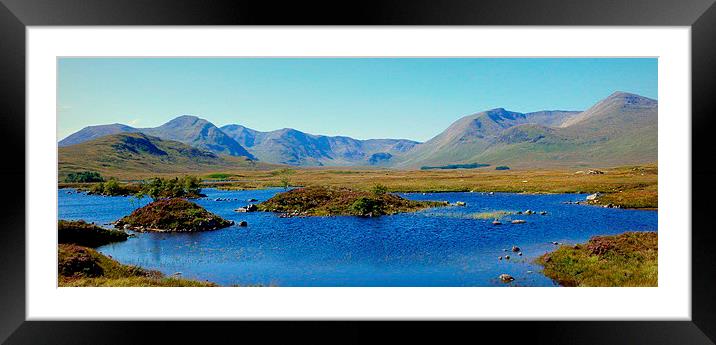  highland landscape     Framed Mounted Print by dale rys (LP)