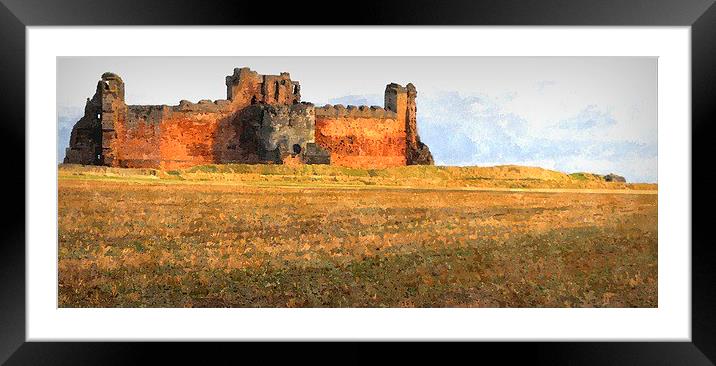  tantallon castle   Framed Mounted Print by dale rys (LP)
