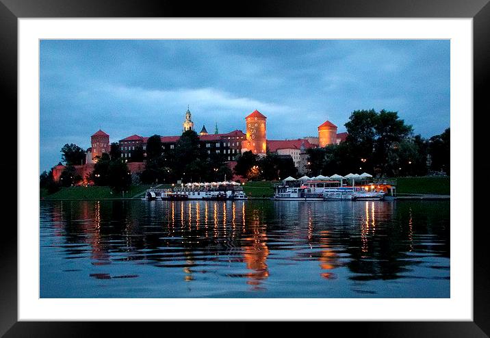  wawel castle,krakow,poland  Framed Mounted Print by dale rys (LP)