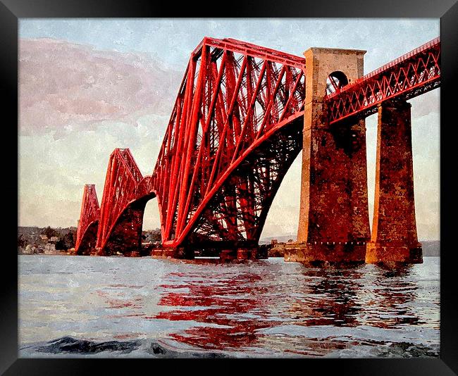  down at south queensferry - scotland Framed Print by dale rys (LP)